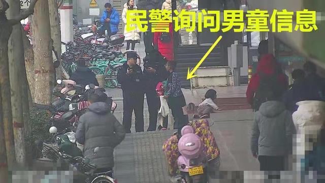 两名儿童街上走失，郑州市公安局金水分局民警十分钟帮其找回-2.jpg